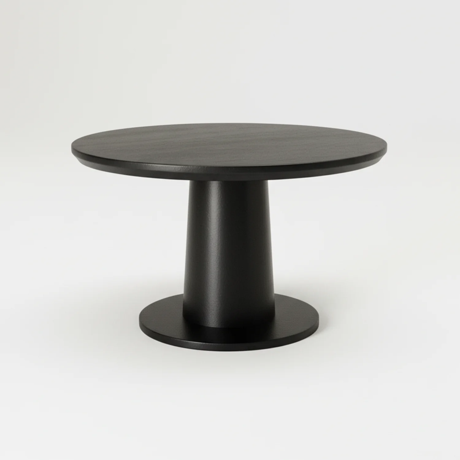 ban tra go tron chan tru don gian hang xuat khau cao cap sp18046 5