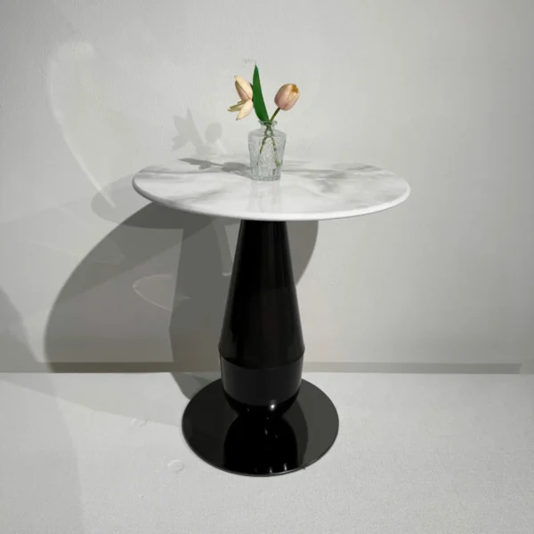 Bàn trà góc sofa mặt đá chân trụ cao cấp hiện đại - SP18554 9 ban tra goc sofa mat da chan tru cao cap hien dai sp18554 2