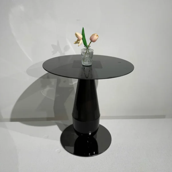 Bàn trà góc sofa mặt đá chân trụ cao cấp hiện đại - SP18554 8 ban tra goc sofa mat da chan tru cao cap hien dai sp18554 3