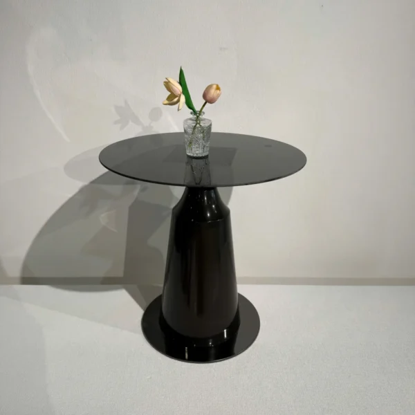 Bàn trà góc sofa mặt đá chân trụ sang trọng - SP18561 7 ban tra goc sofa mat da chan tru sang trong sp18561 3