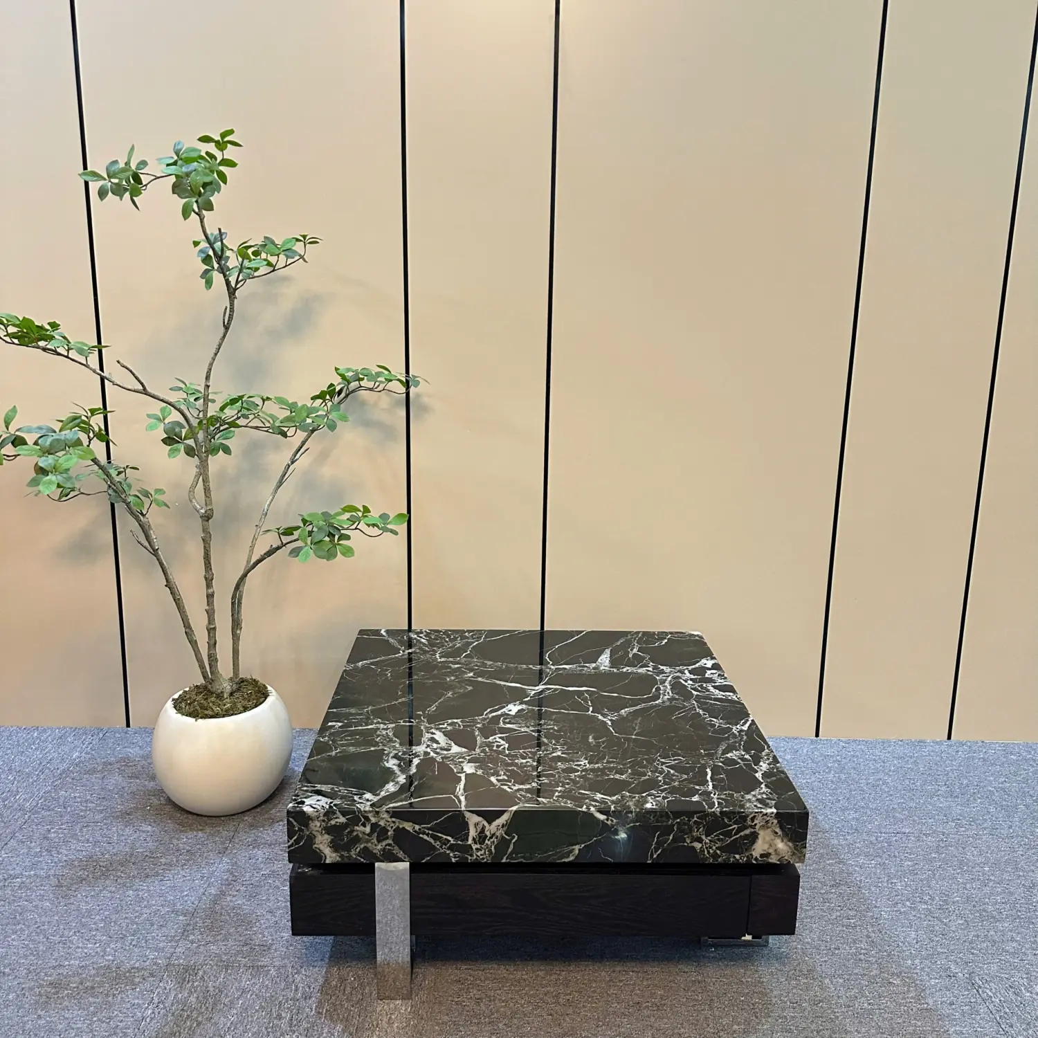 Bàn Trà Vuông Mặt Đá Cao Cấp Hiện Đại - SP16005 16 ban tra vuong mat da cao cap hien dai sp16005 1