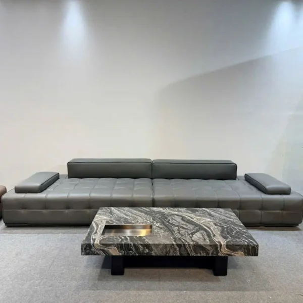 Bàn Trà Vuông Mặt Đá Hiện Đại - SP16066 5 ban tra vuong mat da hien dai sp16066 1