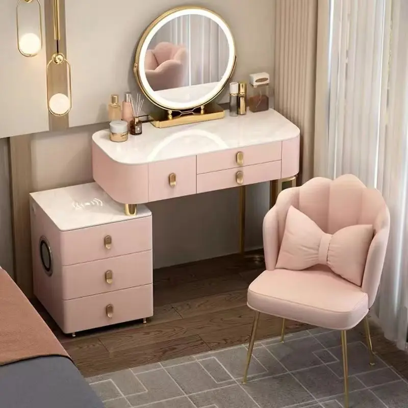 Bàn Trang Điểm Nhập Khẩu Có Đèn Led Hiện Đại - SP16045 6 ban trang diem nhap khau co den led hien dai sp16045 2