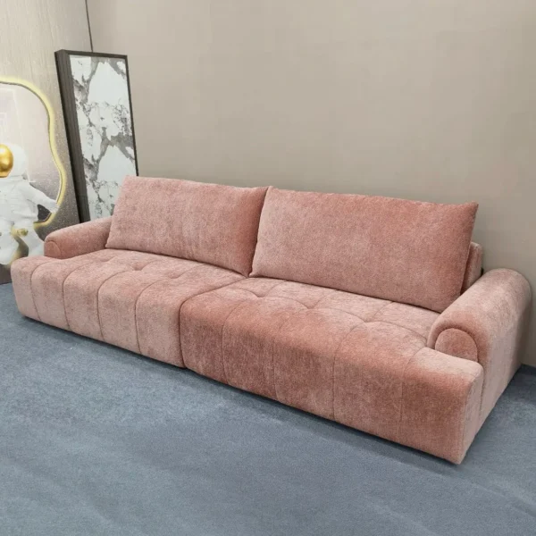 ghe sofa vang vai bo tay tron thiet ke hien dai sp16163 3