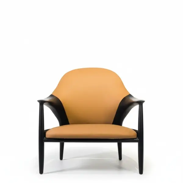 Ghế thư giãn gỗ tự nhiên bọc da cao cấp hàng xuất khẩu - SP17934