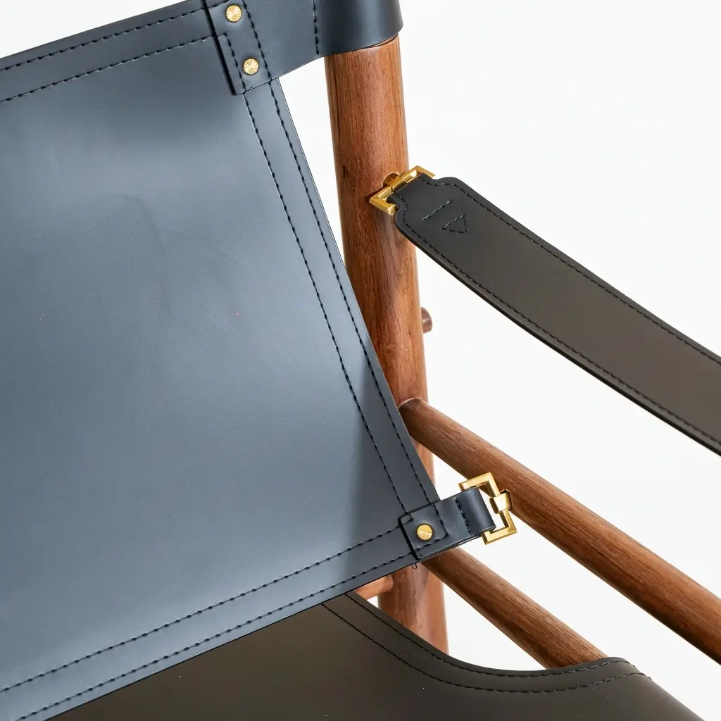 Ghế thư giãn khung gỗ đệm da yên ngựa cao cấp hàng xuất khẩu - SP18151 19 ghe thu gian khung go dem da yen ngua cao cap hang xuat khau sp18151 3