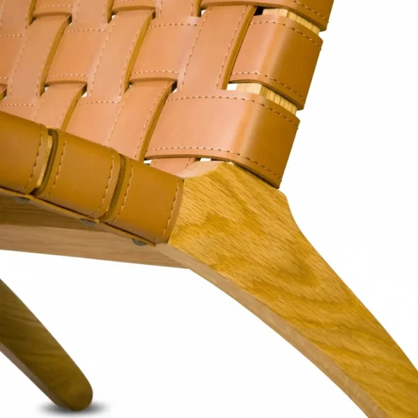 Ghế thư giãn khung gỗ nan da yên ngựa cao cấp hàng xuất khẩu - SP18133 10 ghe thu gian khung go nan da yen ngua cao cap hang xuat khau sp18133 4