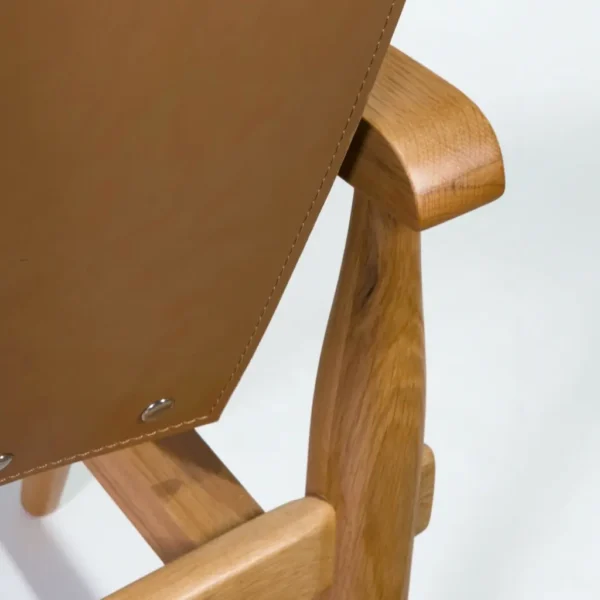 Ghế thư giãn khung gỗ tự nhiên nệm da hiện đại hàng xuất khẩu - SP18110 13 ghe thu gian khung go tu nhien nem da hien dai hang xuat khau sp18110 2