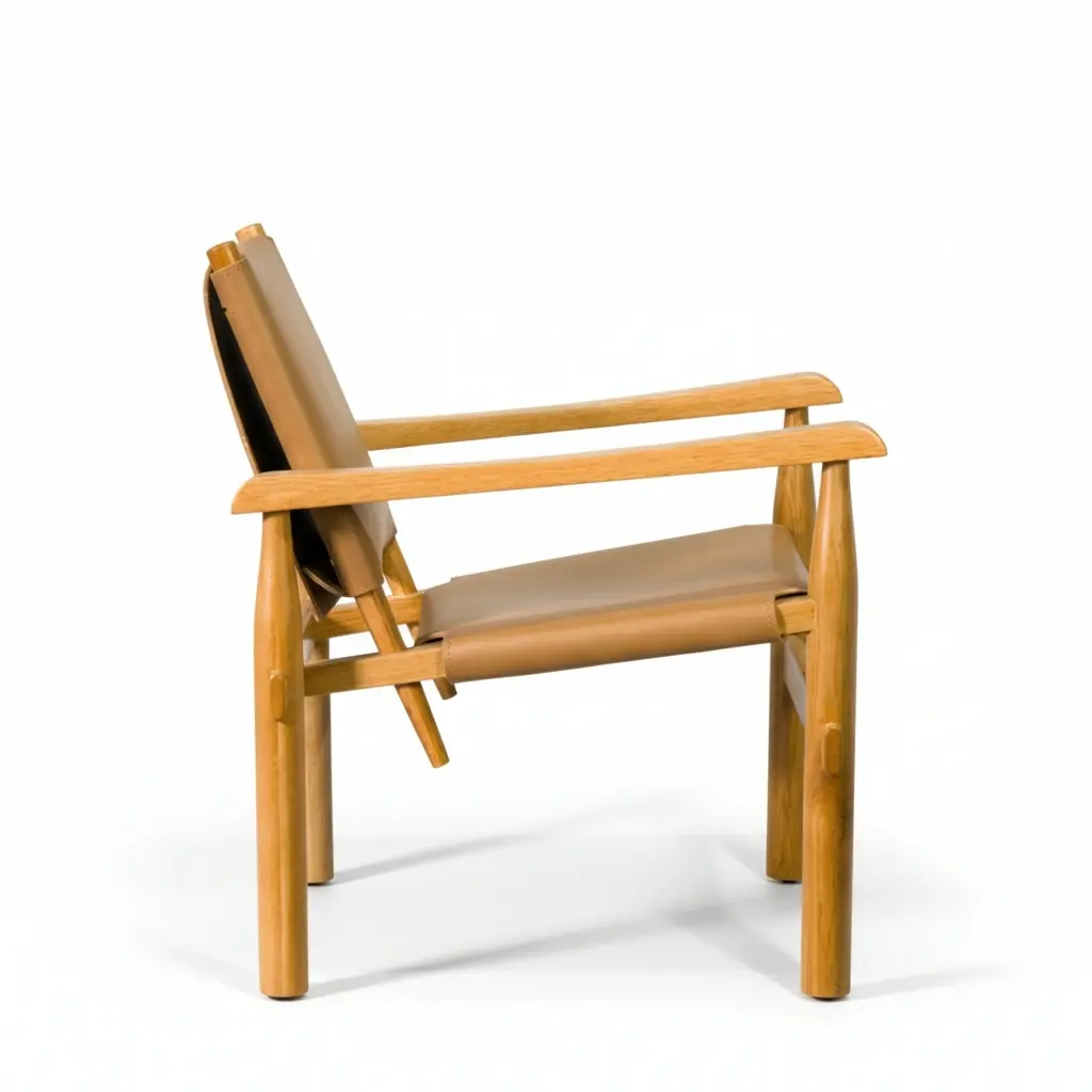 Ghế thư giãn khung gỗ tự nhiên nệm da hiện đại hàng xuất khẩu - SP18110 17 ghe thu gian khung go tu nhien nem da hien dai hang xuat khau sp18110 5