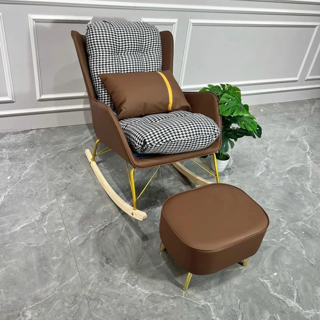 Ghế thư giãn nệm vải khung vuông hiện đại - SP17919 11 ghe thu gian nem vai khung vuong hien dai sp17919 2