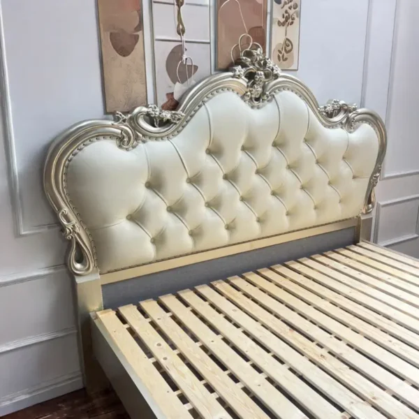 Giường ngủ bọc da chần nút phong cách hoàng gia cao cấp - SP18325 9 giuong ngu boc da chan nut phong cach hoang gia cao cap sp18325