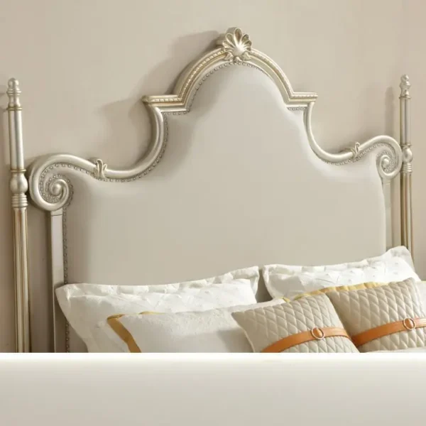 Giường Ngủ Bọc Da Viền Mạ Vàng Thanh Lịch - SP16017 6 giuong ngu boc da vien ma vang thanh lich sp16017 2