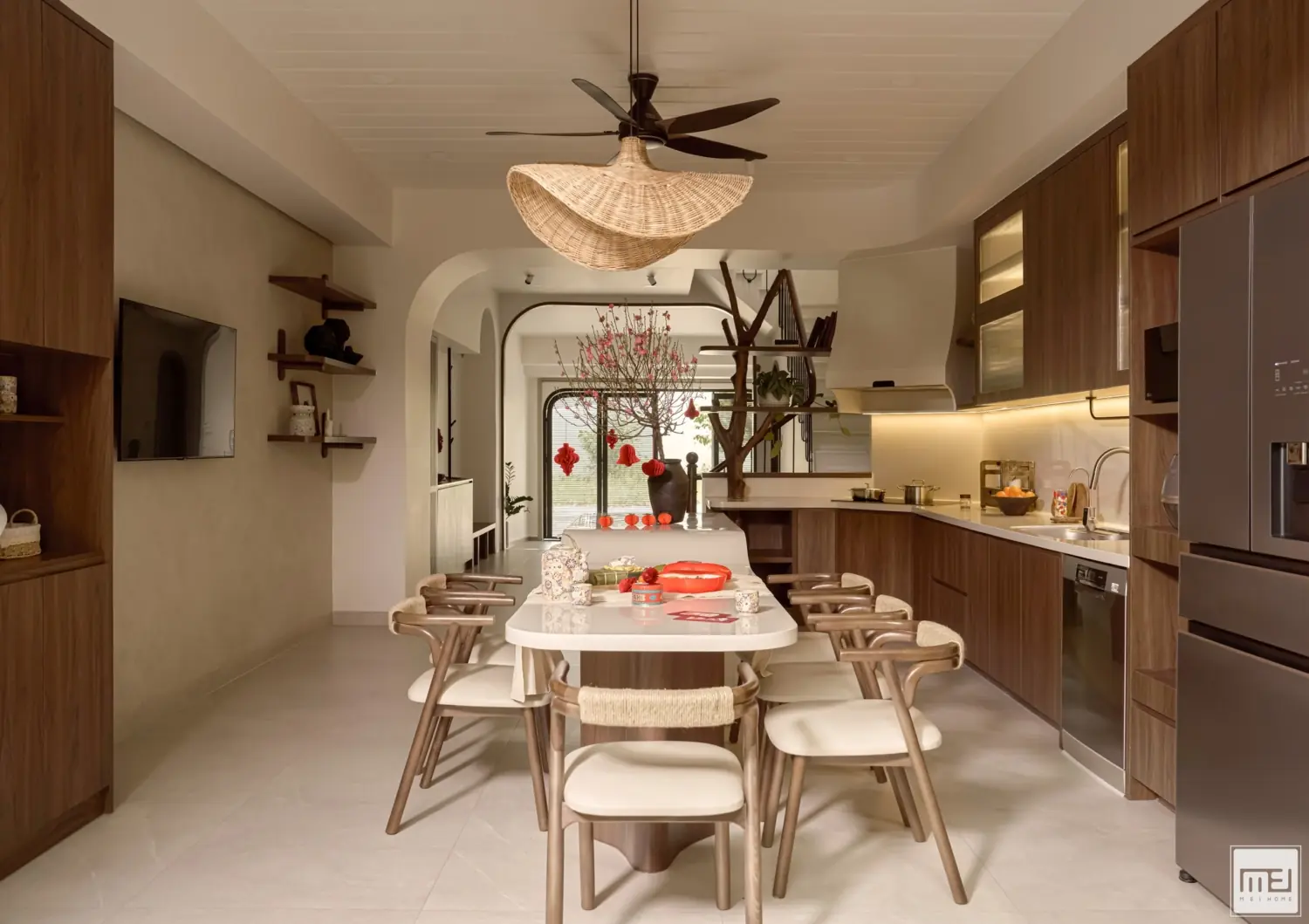 mau thiet ke noi that chung cu phong cach a dong hien dai tk16581 8