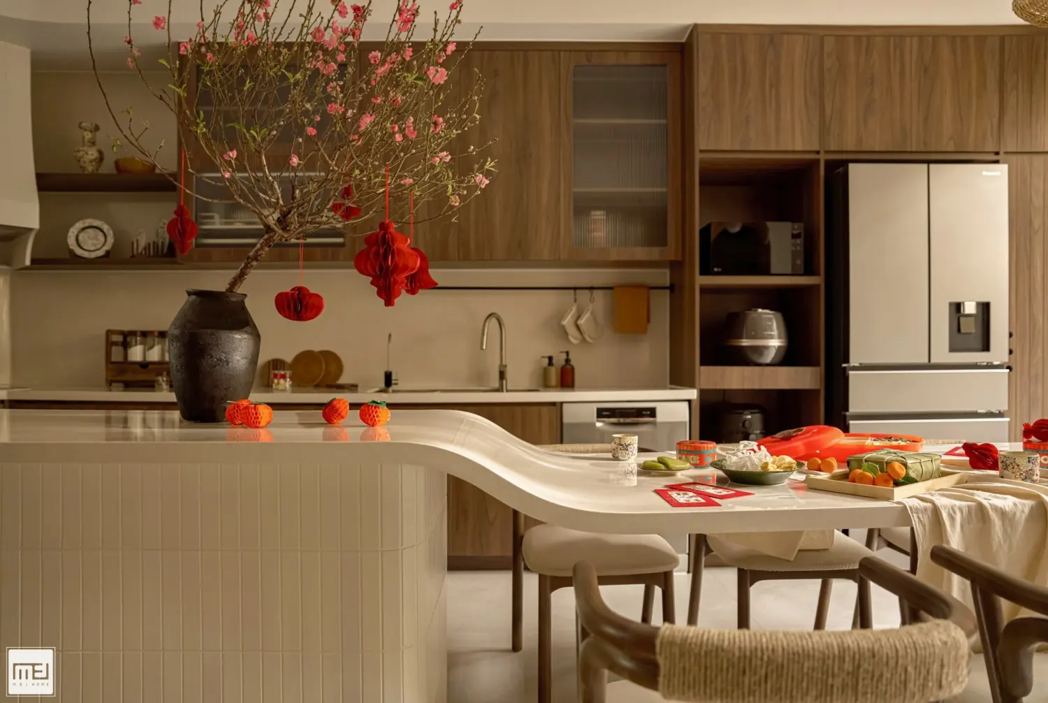 mau thiet ke noi that chung cu phong cach a dong hien dai tk16581