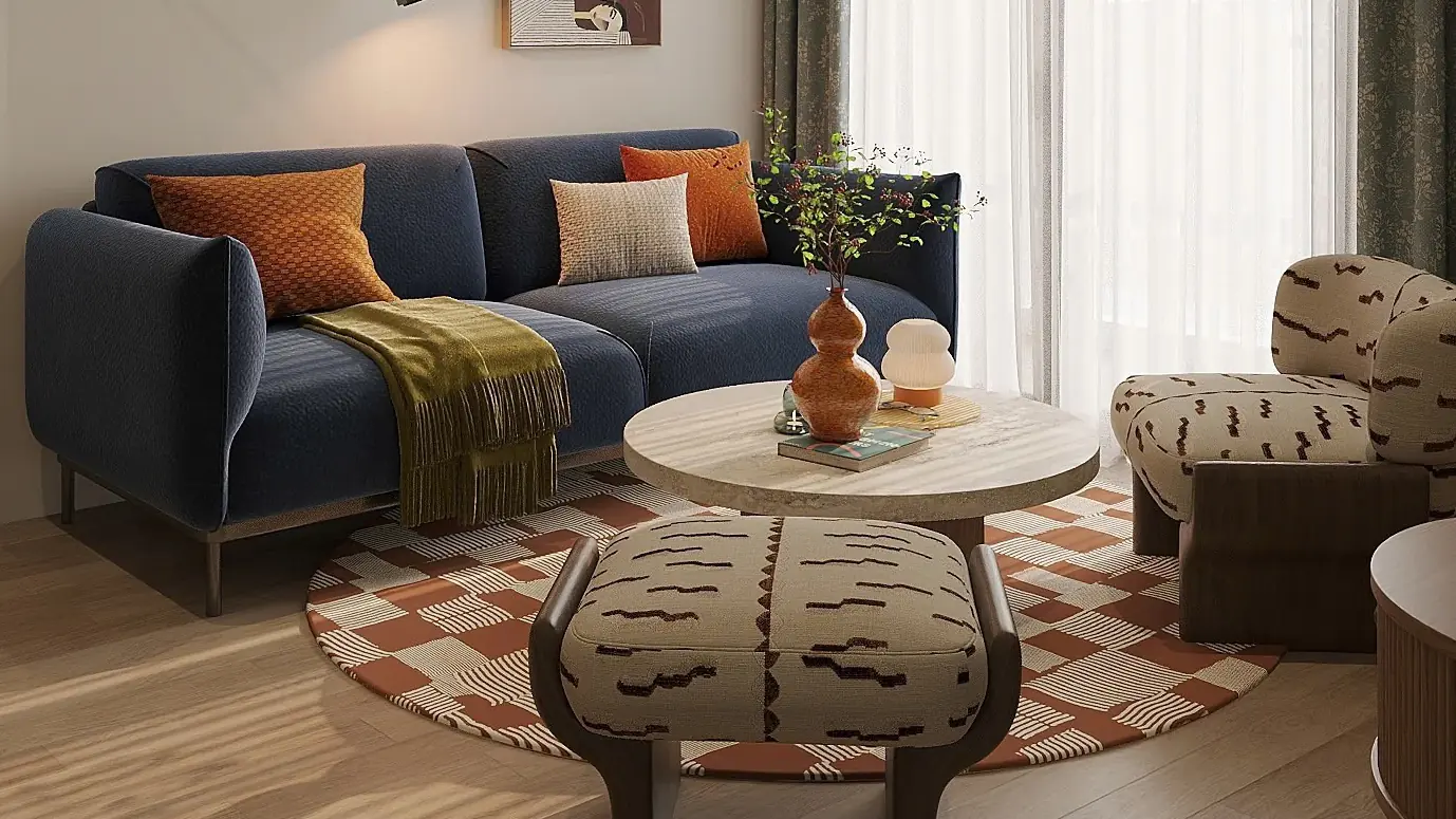 mau thiet ke noi that chung cu phong cach a dong tan co dien tk17096 21