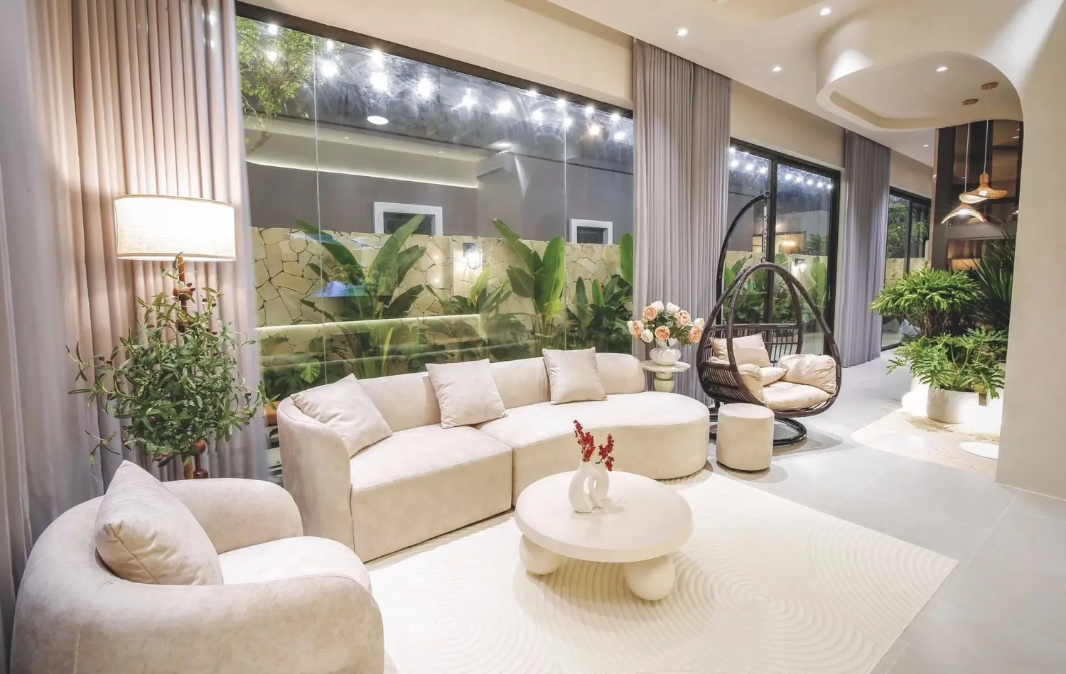 Mẫu thiết kế nội thất chung cư phong cách Á Đông - TK16635 2 mau thiet ke noi that chung cu phong cach a dong tk16635 1