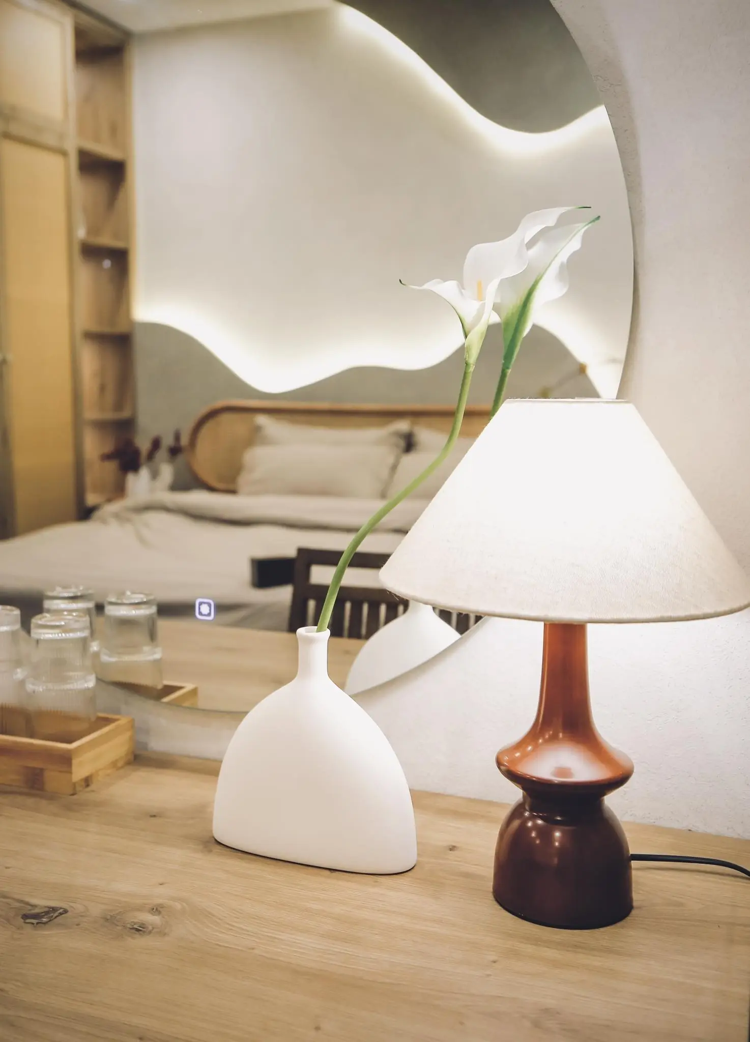 Mẫu thiết kế nội thất chung cư phong cách Á Đông - TK16635 8 mau thiet ke noi that chung cu phong cach a dong tk16635 10