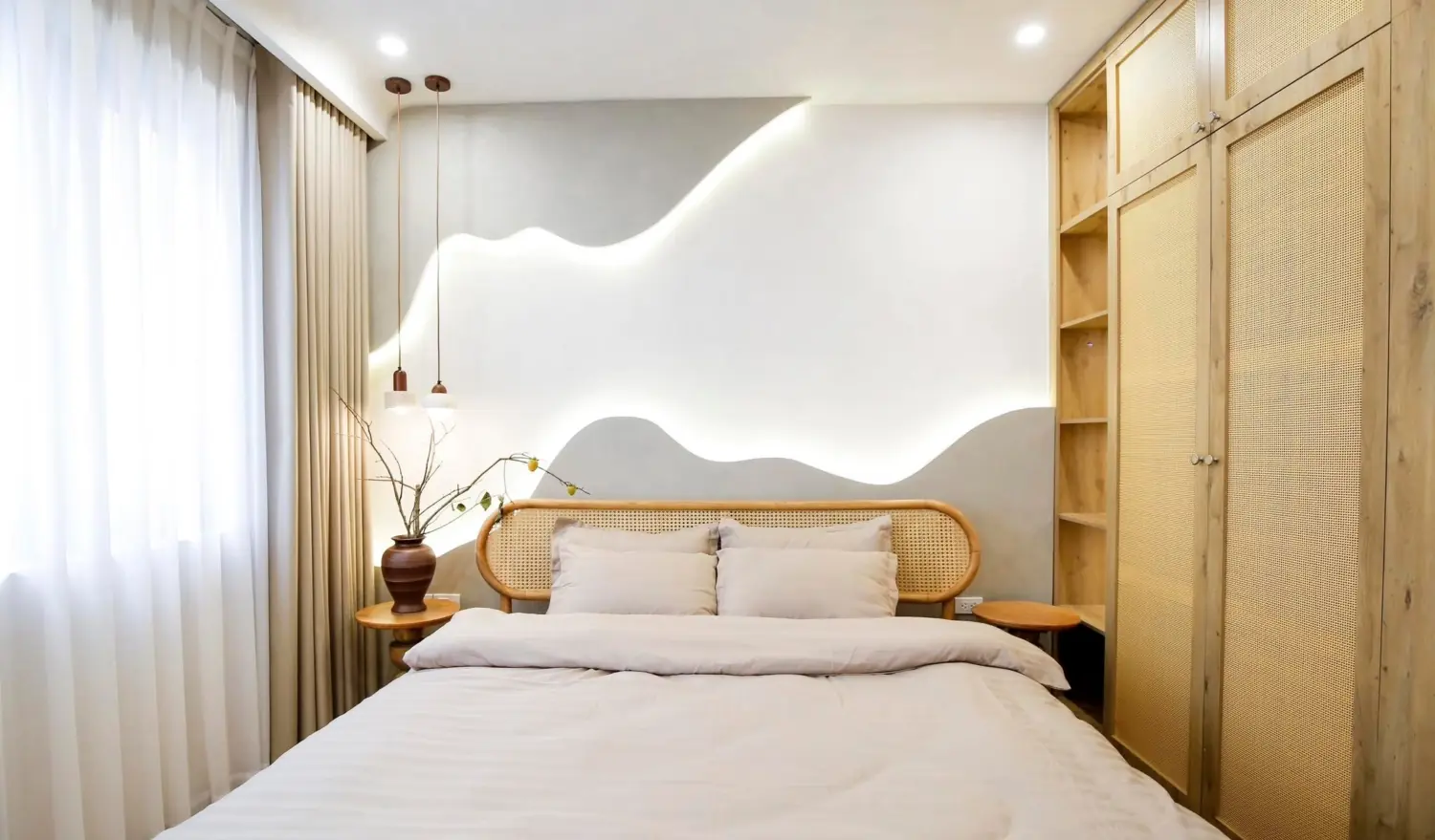 Mẫu thiết kế nội thất chung cư phong cách Á Đông - TK16635 9 mau thiet ke noi that chung cu phong cach a dong tk16635 23