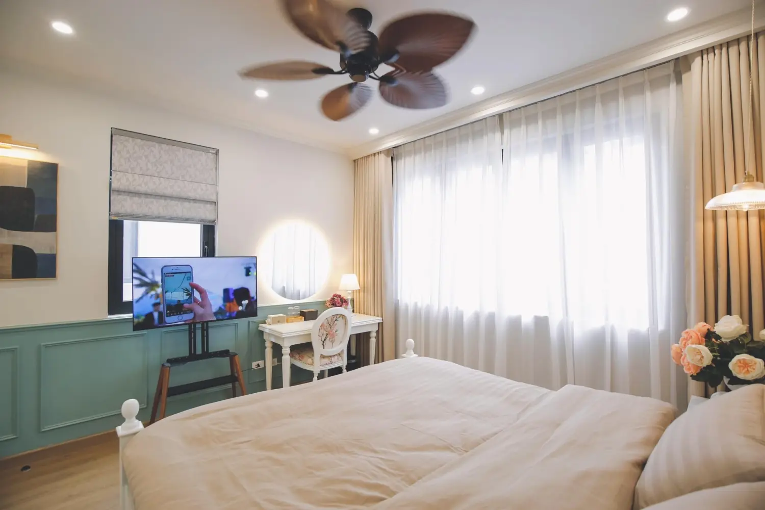 Mẫu thiết kế nội thất chung cư phong cách Á Đông - TK16635 16 mau thiet ke noi that chung cu phong cach a dong tk16635 26