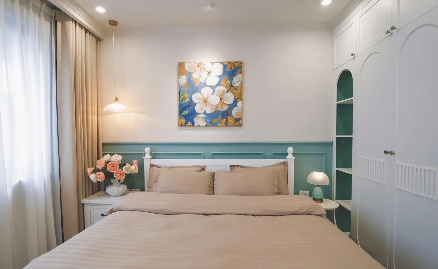 Mẫu thiết kế nội thất chung cư phong cách Á Đông - TK16635 14 mau thiet ke noi that chung cu phong cach a dong tk16635 3