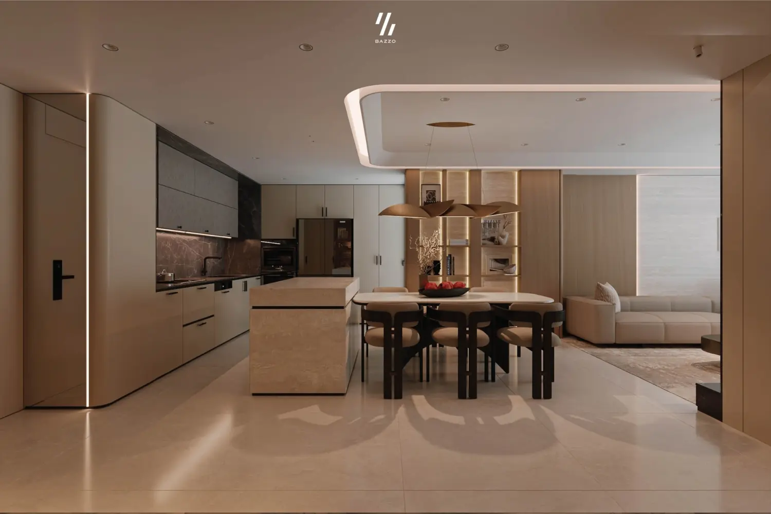 Mẫu thiết kế nội thất chung cư phong cách hiện đại, sang trọng - Tk16477 6 mau thiet ke noi that chung cu phong cach hien dai sang trong tk16477 14