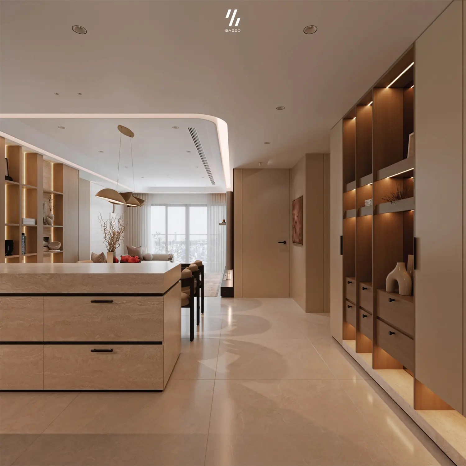 Mẫu thiết kế nội thất chung cư phong cách hiện đại, sang trọng - Tk16477 8 mau thiet ke noi that chung cu phong cach hien dai sang trong tk16477 7