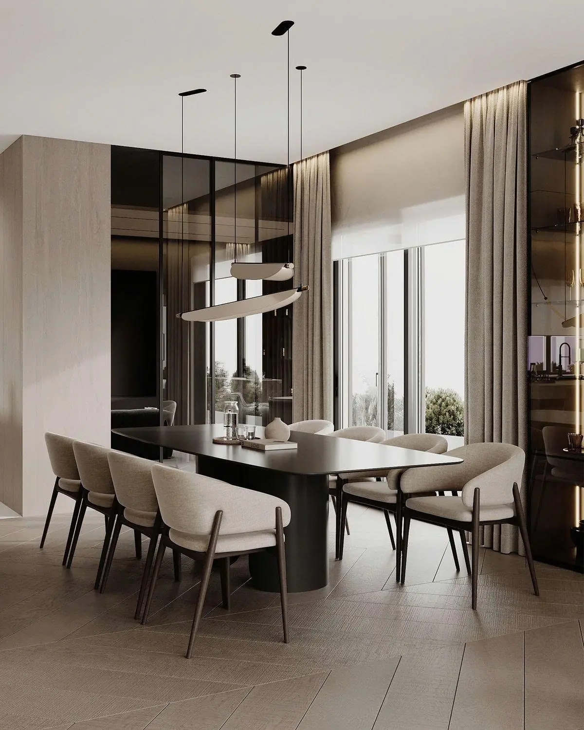 Mẫu thiết kế nội thất chung cư phong cách hiện đại - TK18079 4 mau thiet ke noi that chung cu phong cach hien dai tk18079 1