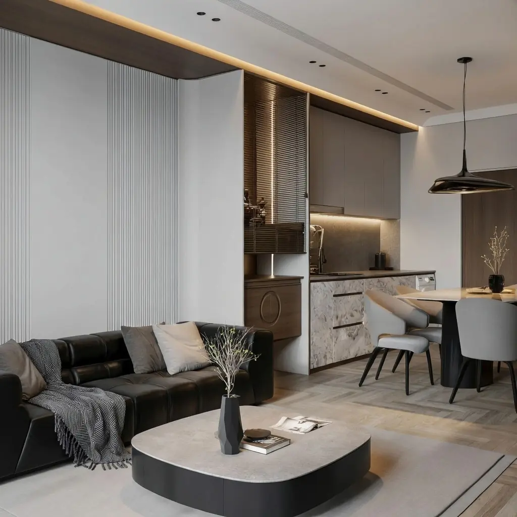 Mẫu thiết kế nội thất chung cư phong cách hiện đại - TK18079 2 mau thiet ke noi that chung cu phong cach hien dai tk18079 5