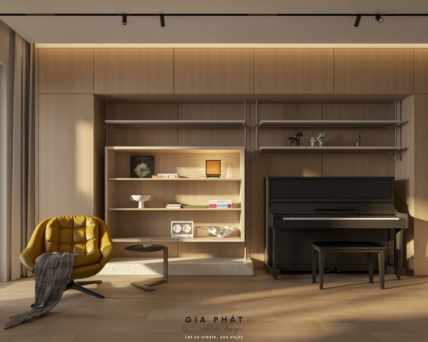 mau thiet ke noi that chung cu phong cach hien dai toi gian tk16382 6