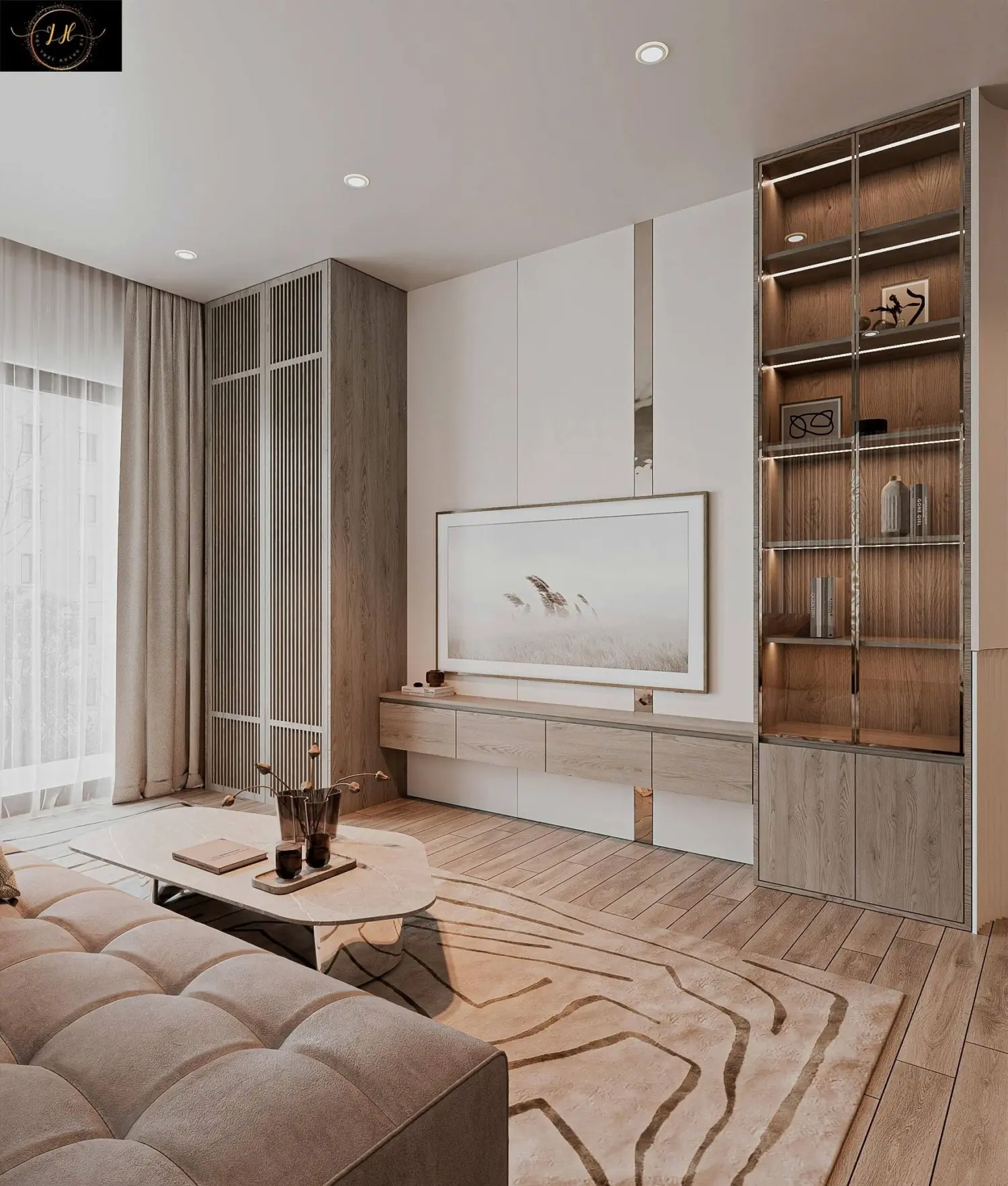 mau thiet ke noi that chung cu phong cach hien dai toi gian tk16764 2