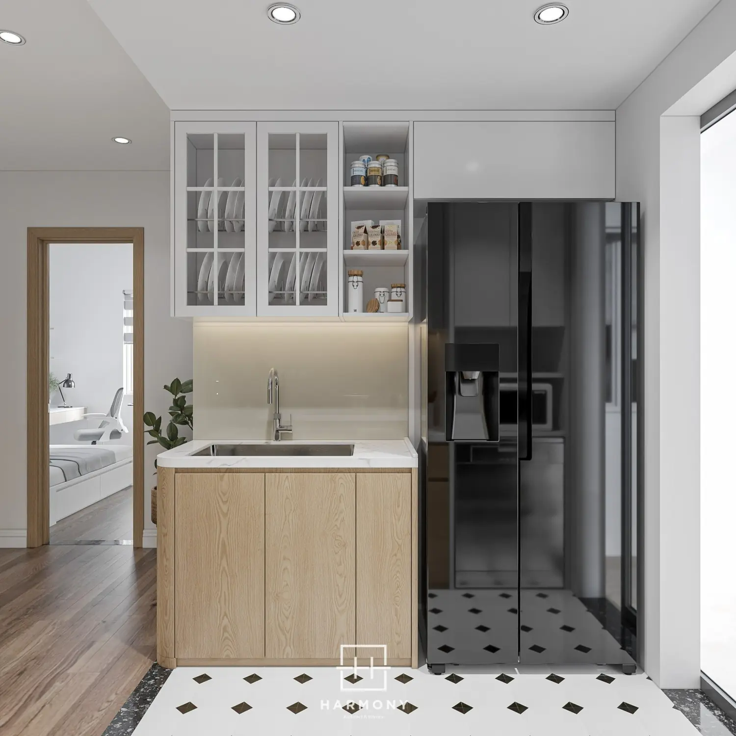 mau thiet ke noi that chung cu phong cach hien dai toi gian tk16836 2