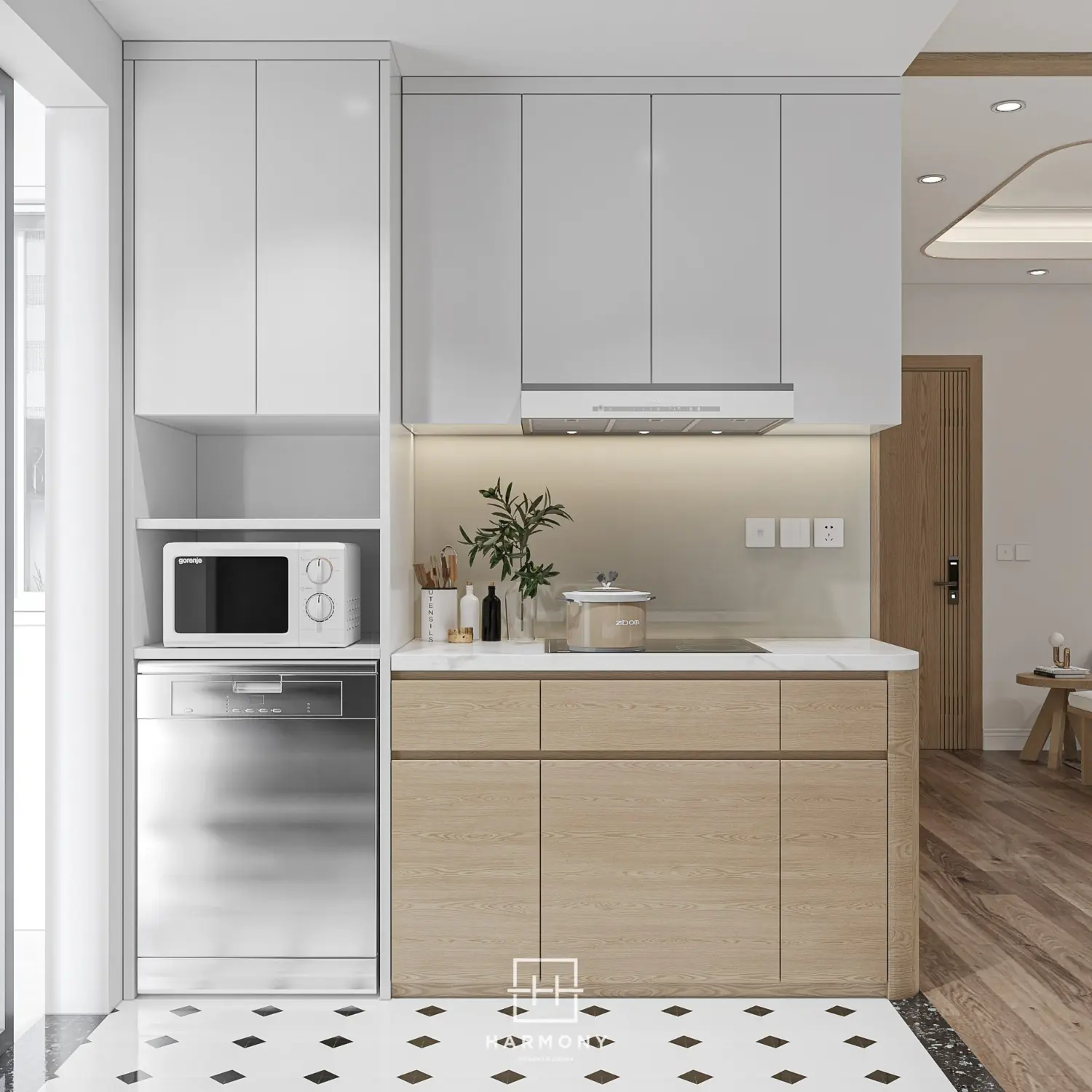 mau thiet ke noi that chung cu phong cach hien dai toi gian tk16836 5