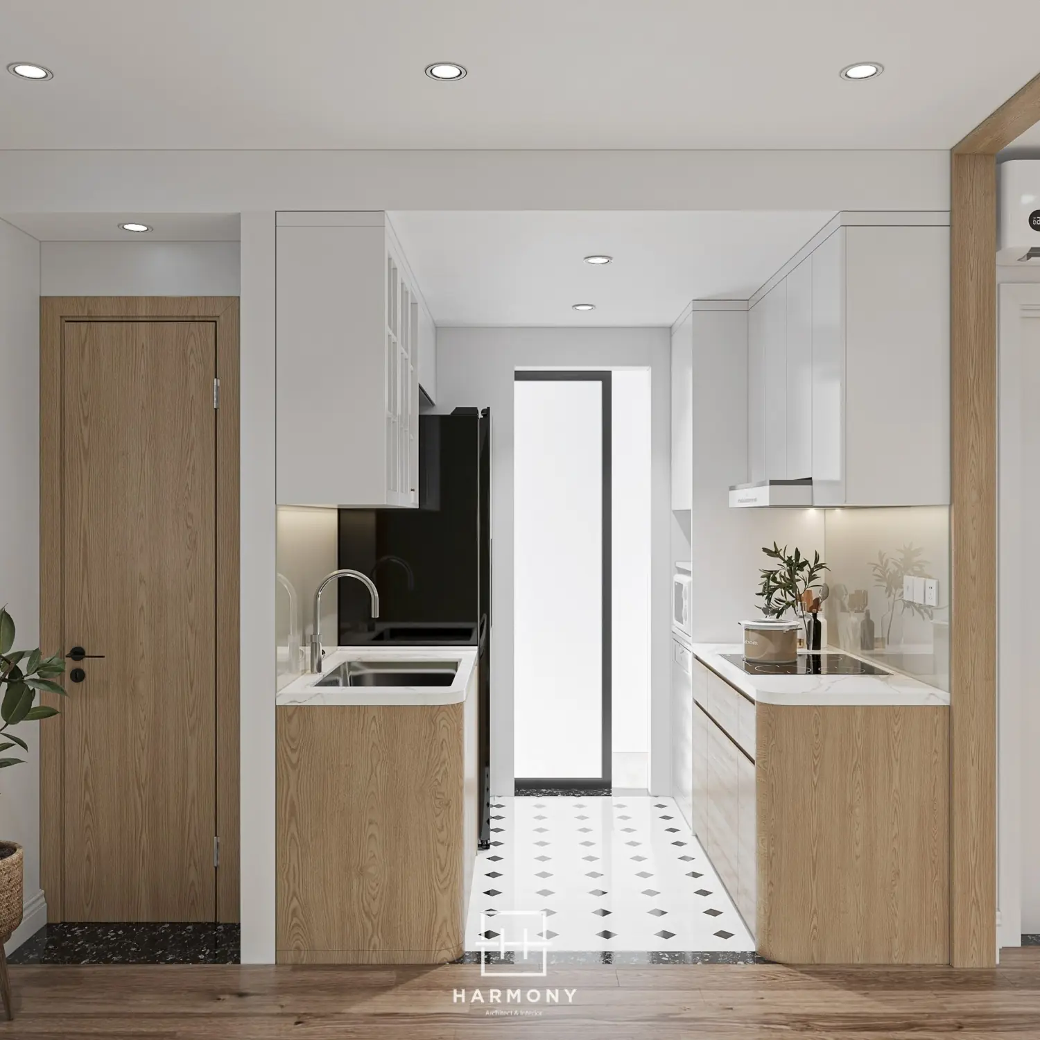 mau thiet ke noi that chung cu phong cach hien dai toi gian tk16836 9