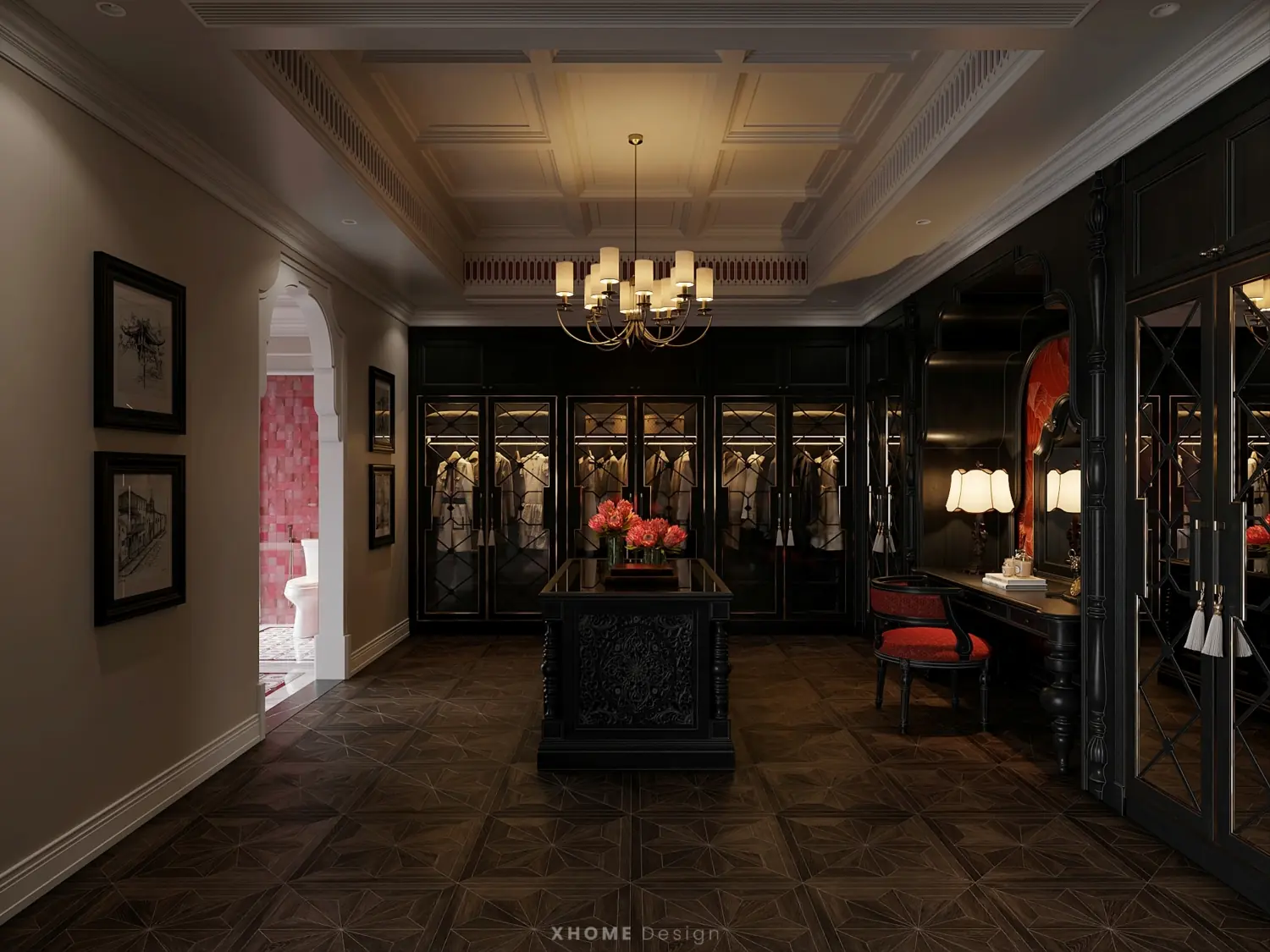 mau thiet ke noi that chung cu phong cach indochine tk17405 13