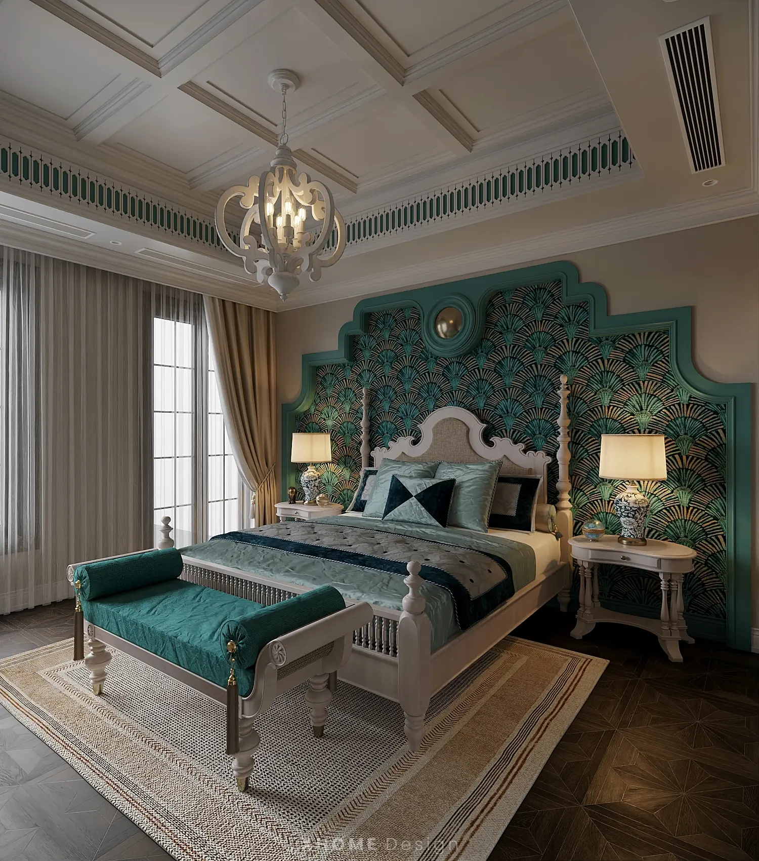 mau thiet ke noi that chung cu phong cach indochine tk17405 17