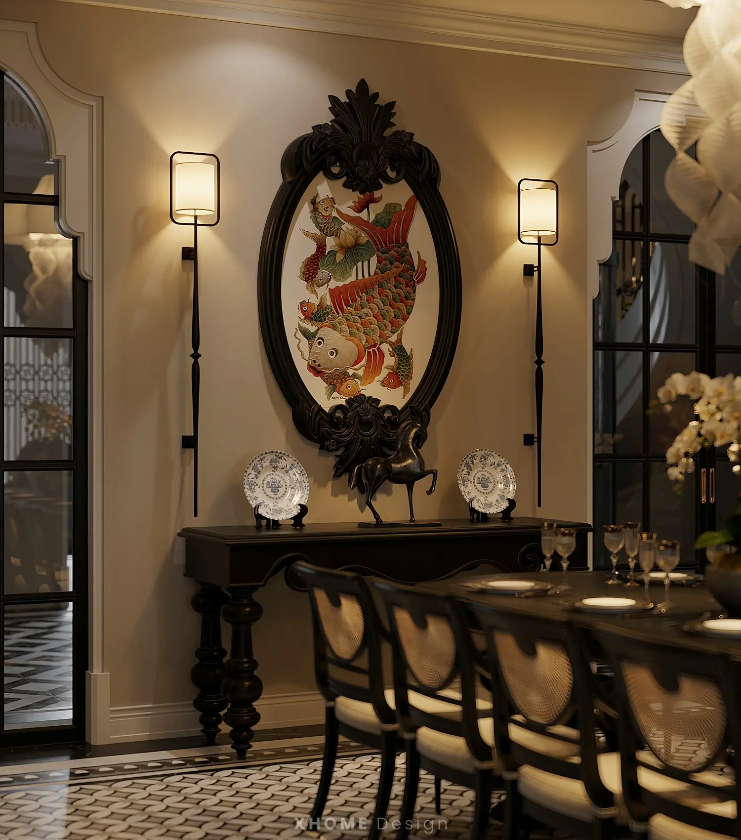 mau thiet ke noi that chung cu phong cach indochine tk17405 19