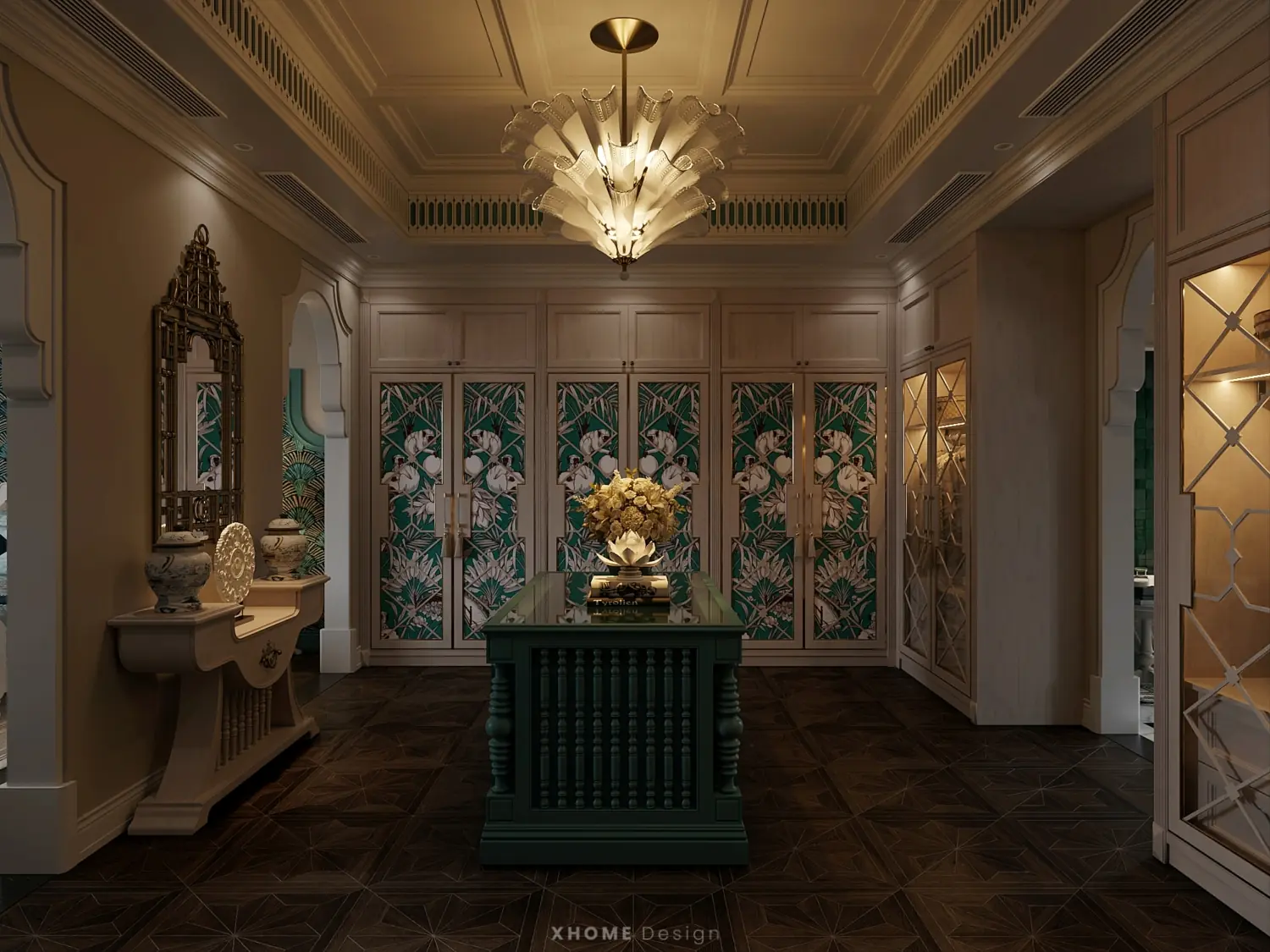 mau thiet ke noi that chung cu phong cach indochine tk17405 26