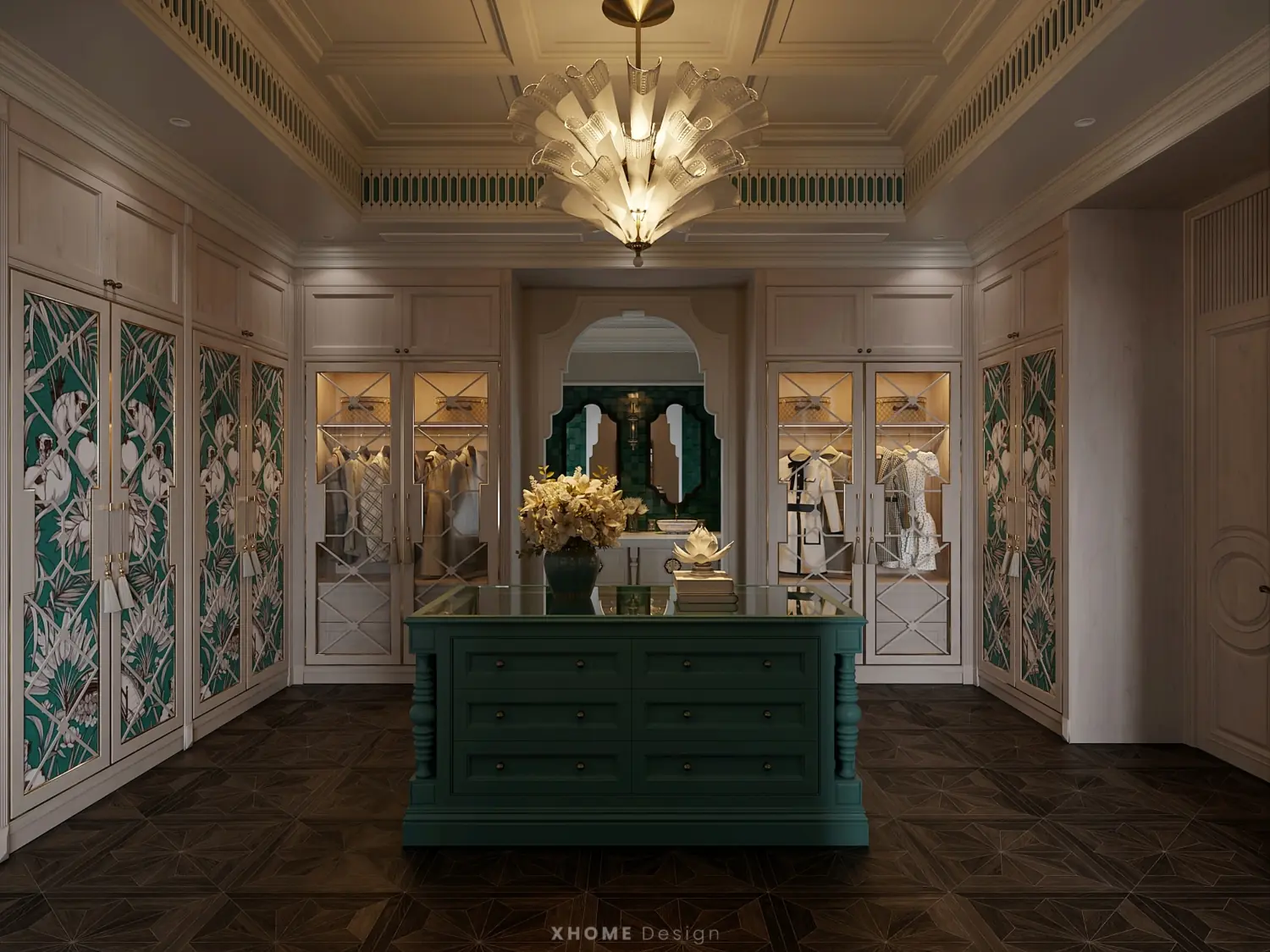 mau thiet ke noi that chung cu phong cach indochine tk17405 28