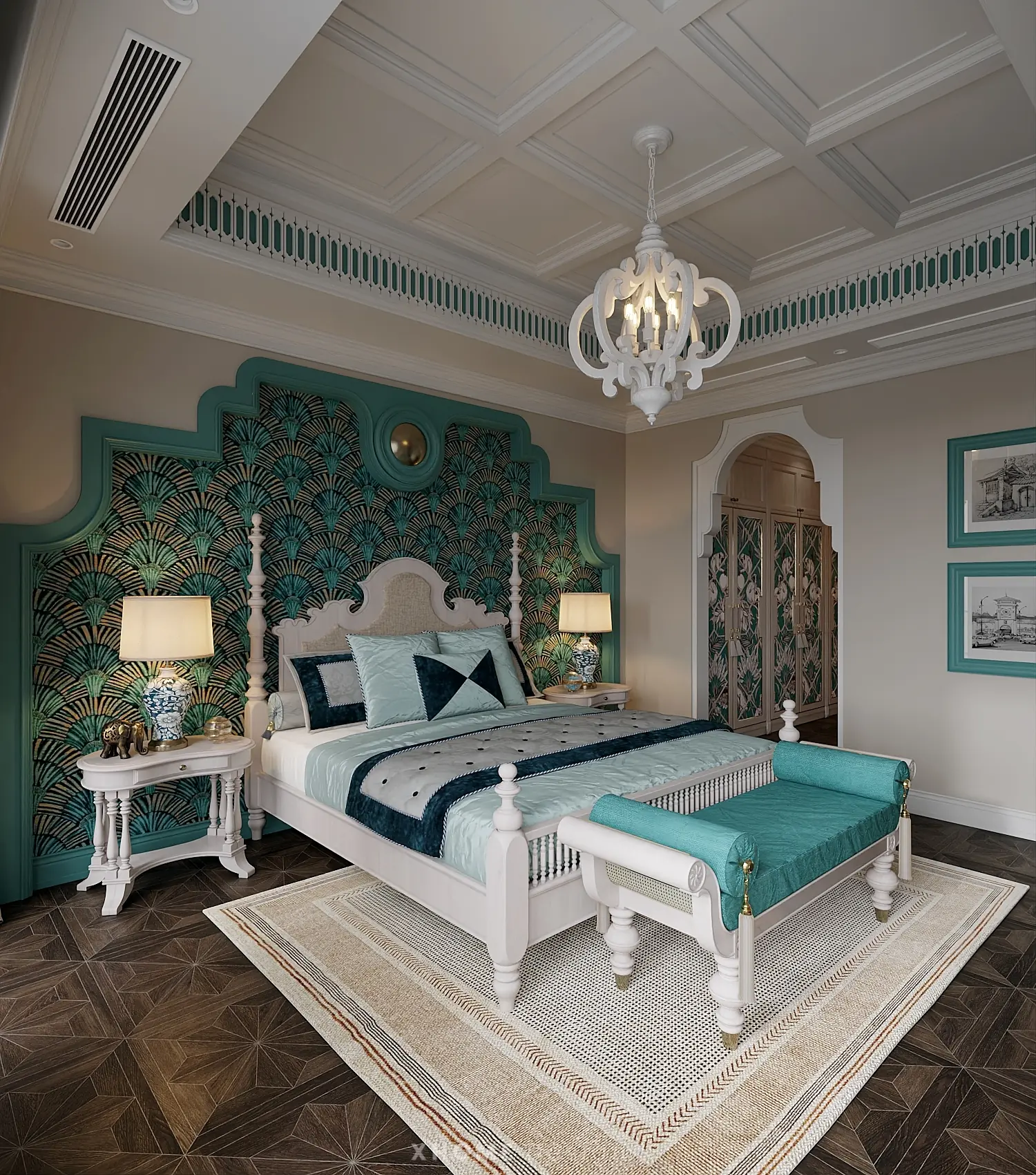 mau thiet ke noi that chung cu phong cach indochine tk17405 3