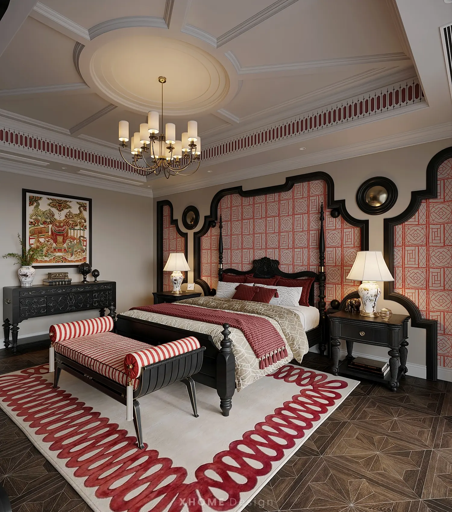 mau thiet ke noi that chung cu phong cach indochine tk17405 30