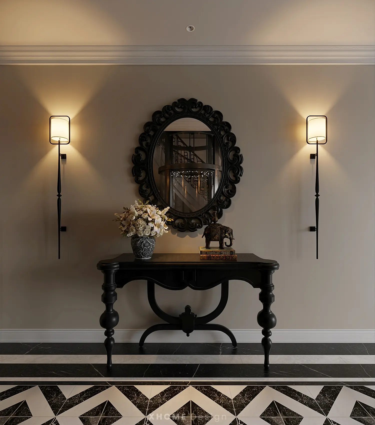 mau thiet ke noi that chung cu phong cach indochine tk17405 31