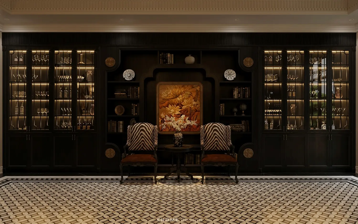 mau thiet ke noi that chung cu phong cach indochine tk17405 4