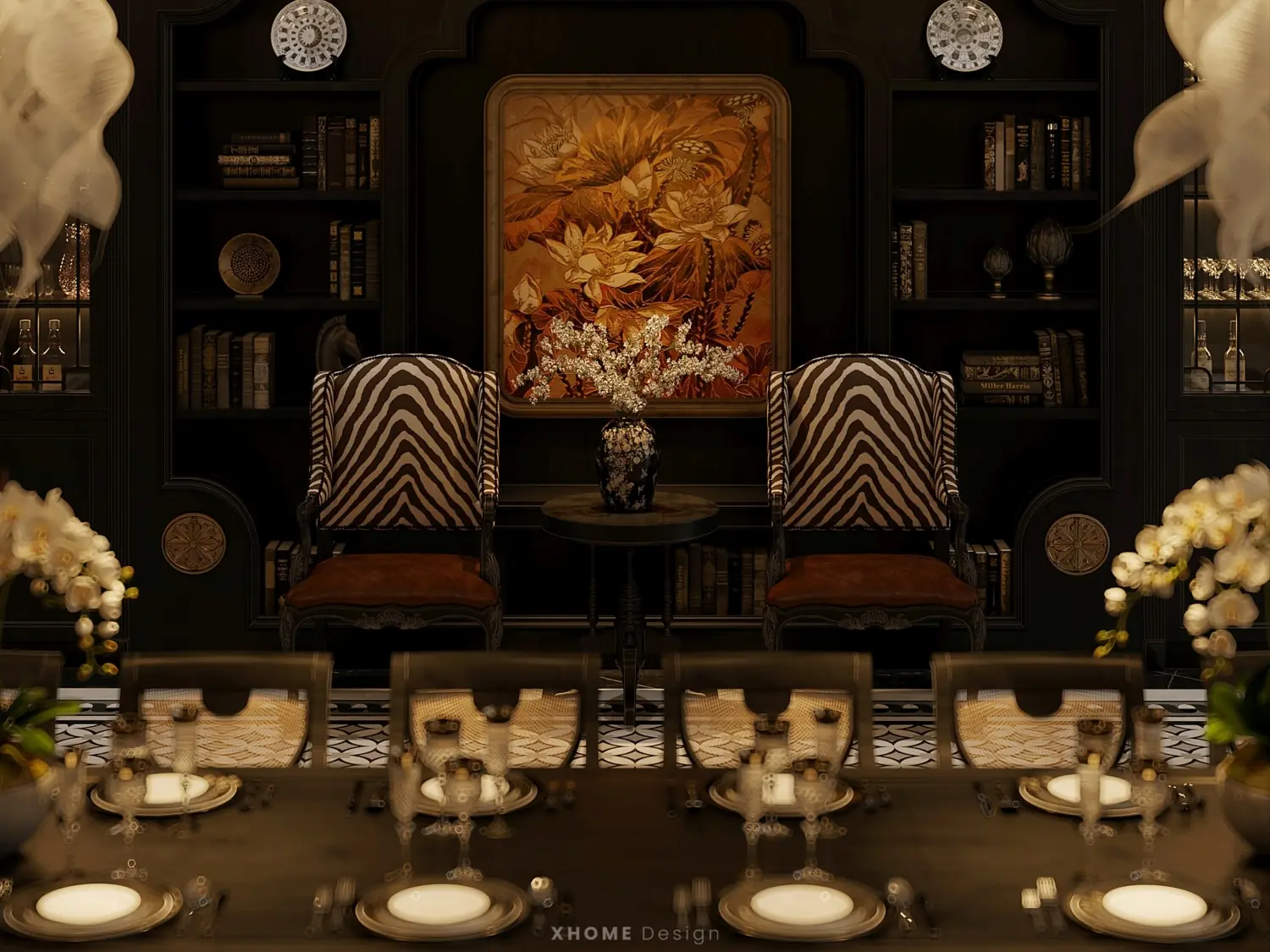 mau thiet ke noi that chung cu phong cach indochine tk17405 43