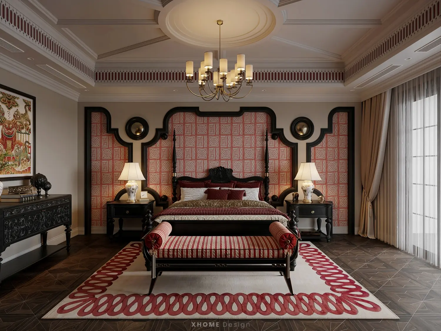 mau thiet ke noi that chung cu phong cach indochine tk17405 46