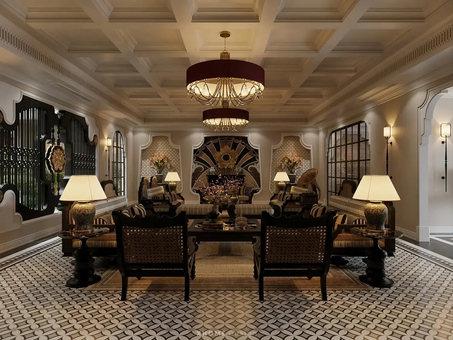 mau thiet ke noi that chung cu phong cach indochine tk17405 57