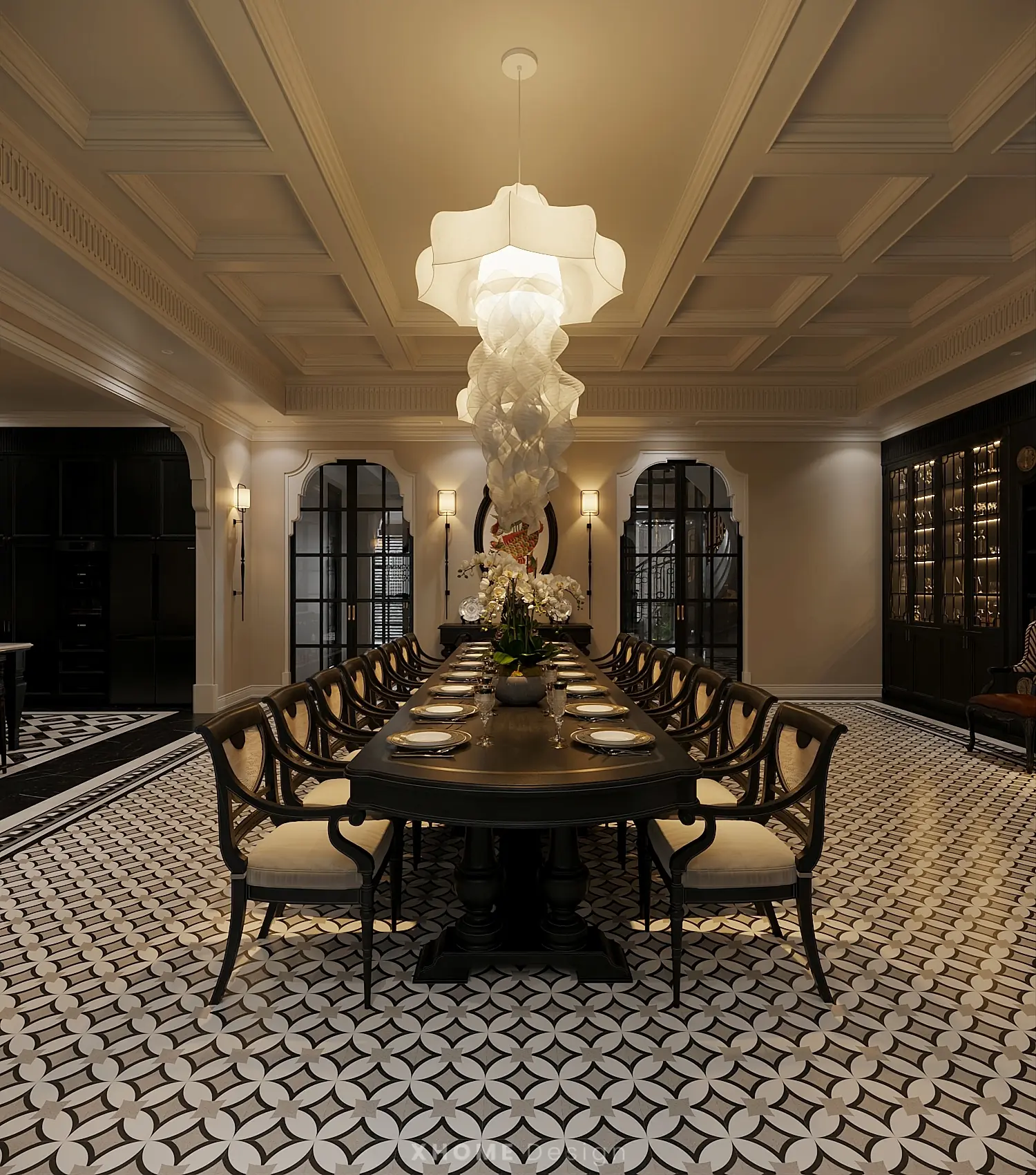 mau thiet ke noi that chung cu phong cach indochine tk17405 7