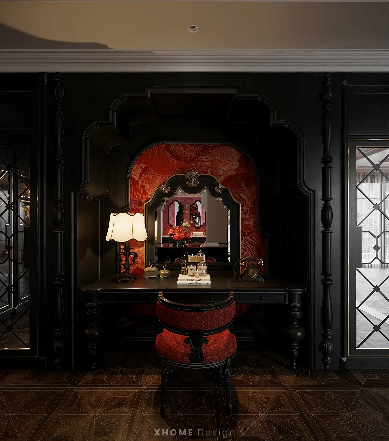 mau thiet ke noi that chung cu phong cach indochine tk17405 9