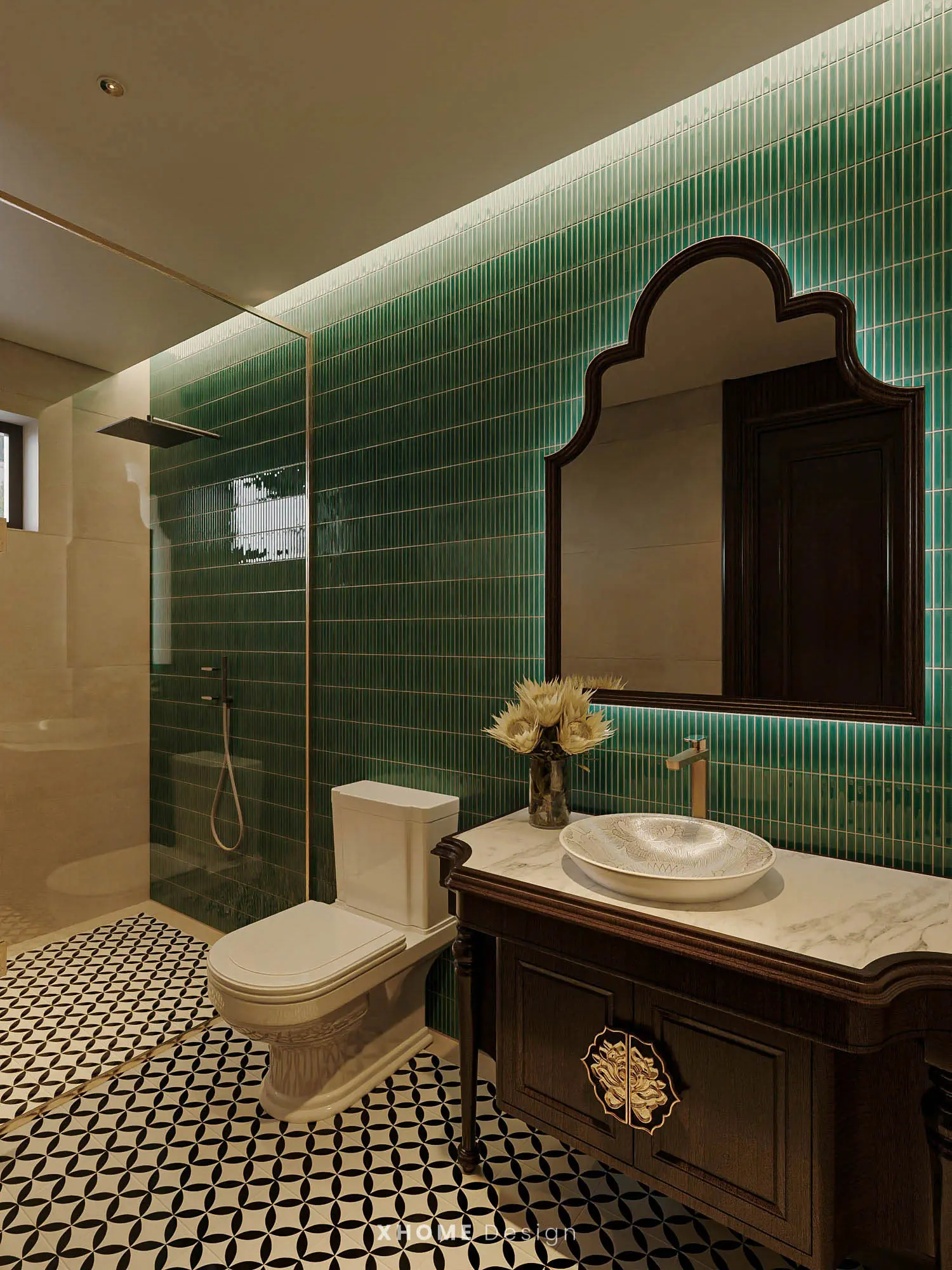 mau thiet ke noi that chung cu phong cach indochine tk18214 12