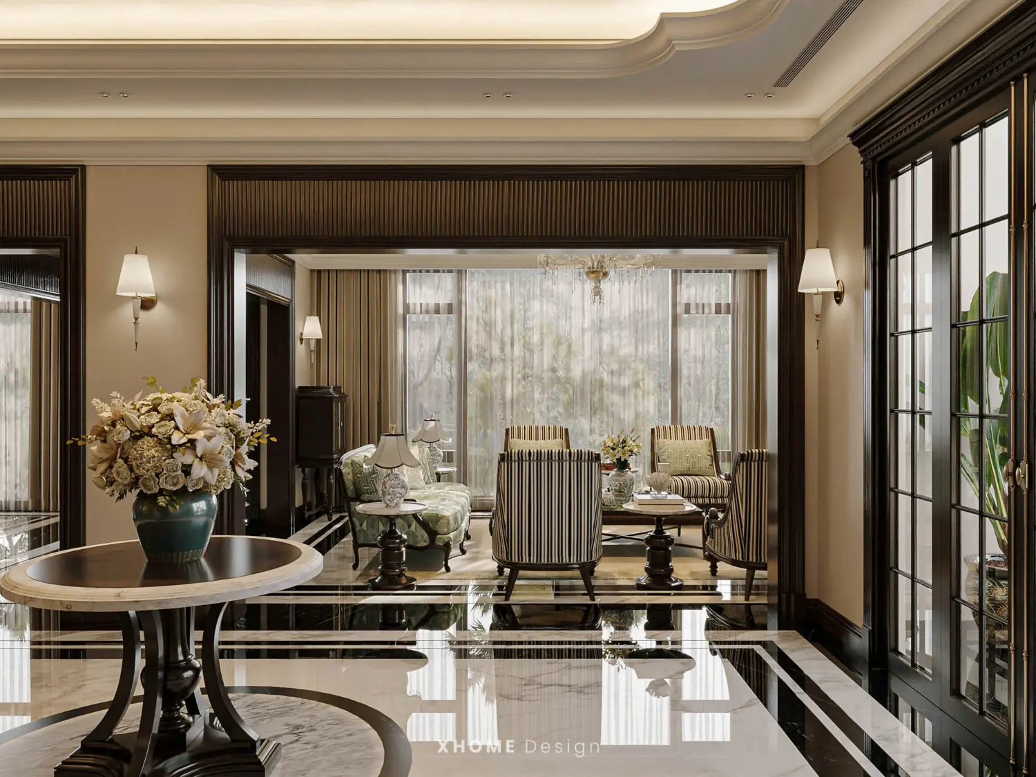 mau thiet ke noi that chung cu phong cach indochine tk18214 16