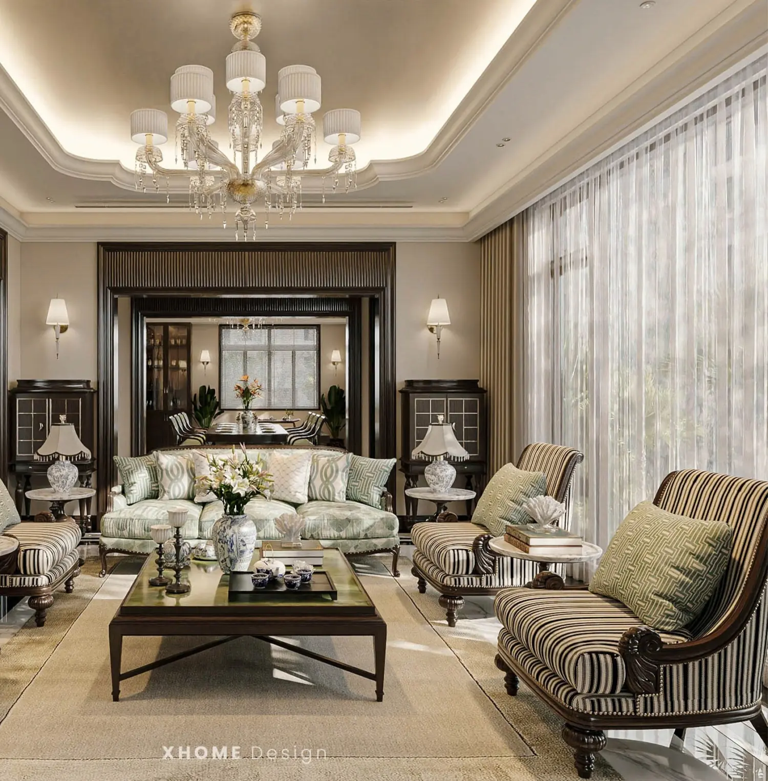 mau thiet ke noi that chung cu phong cach indochine tk18214 18